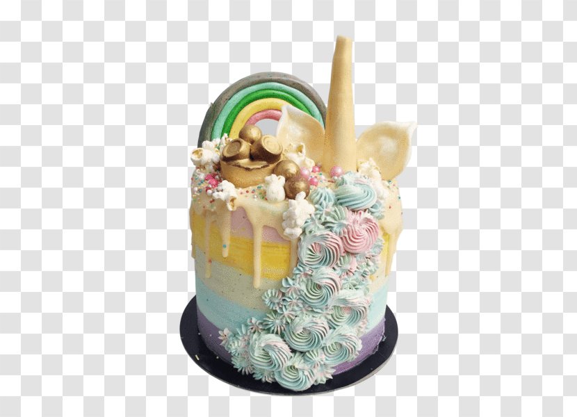 Birthday Cake Rainbow Cookie Cupcake Bakery - Sugar - Unicorn Transparent PNG