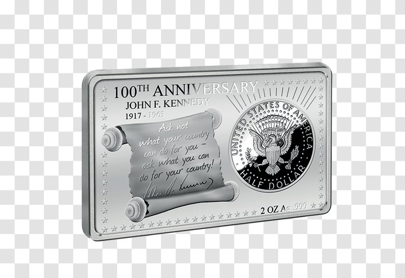 Coin Vault Silver Bar Ounce - Metal Transparent PNG