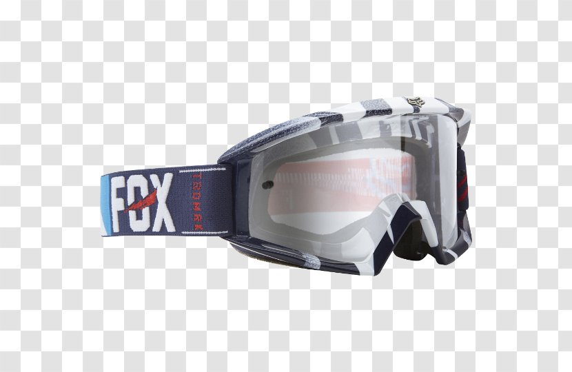 Glasses Fox Racing Main Goggle - Vicious Bluered - Race 2 2016 Goggles Bollé Y6 OTGAtv Transparent PNG