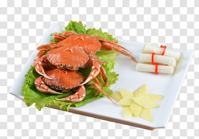 Crab Eating Food Egg Tart Watermelon - Lettuce Row Transparent PNG