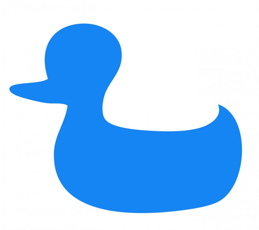 Blue Duck Bird DuckDuckGo Anatidae Transparent PNG