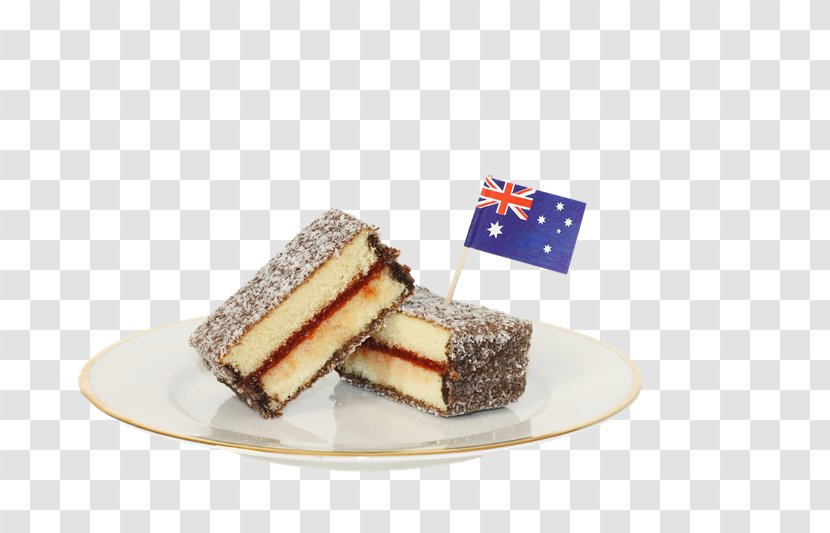 Lamington Sponge Cake Torte Cream - Biscuit Transparent PNG