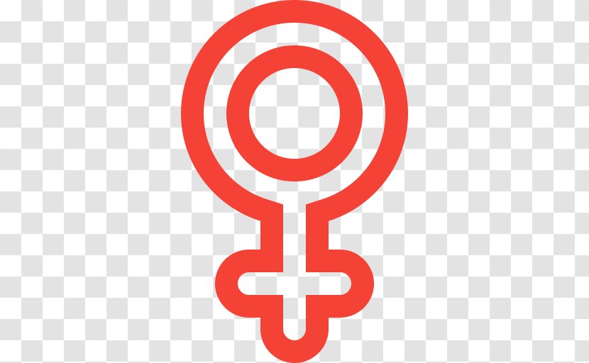 Gender Symbol Female Woman - Silhouette Transparent PNG