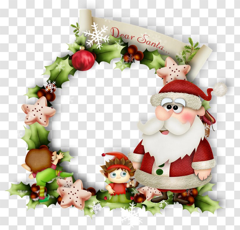 Santa Claus Christmas Ornament Decoration Tree - Scrapbooking - 301 Transparent PNG