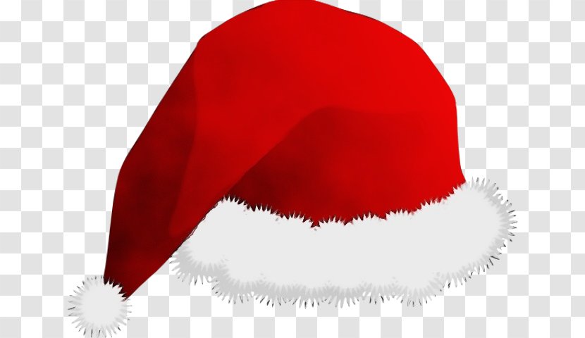 Red Clothing Beanie Costume Hat Accessory - Knit Cap Lip Transparent PNG