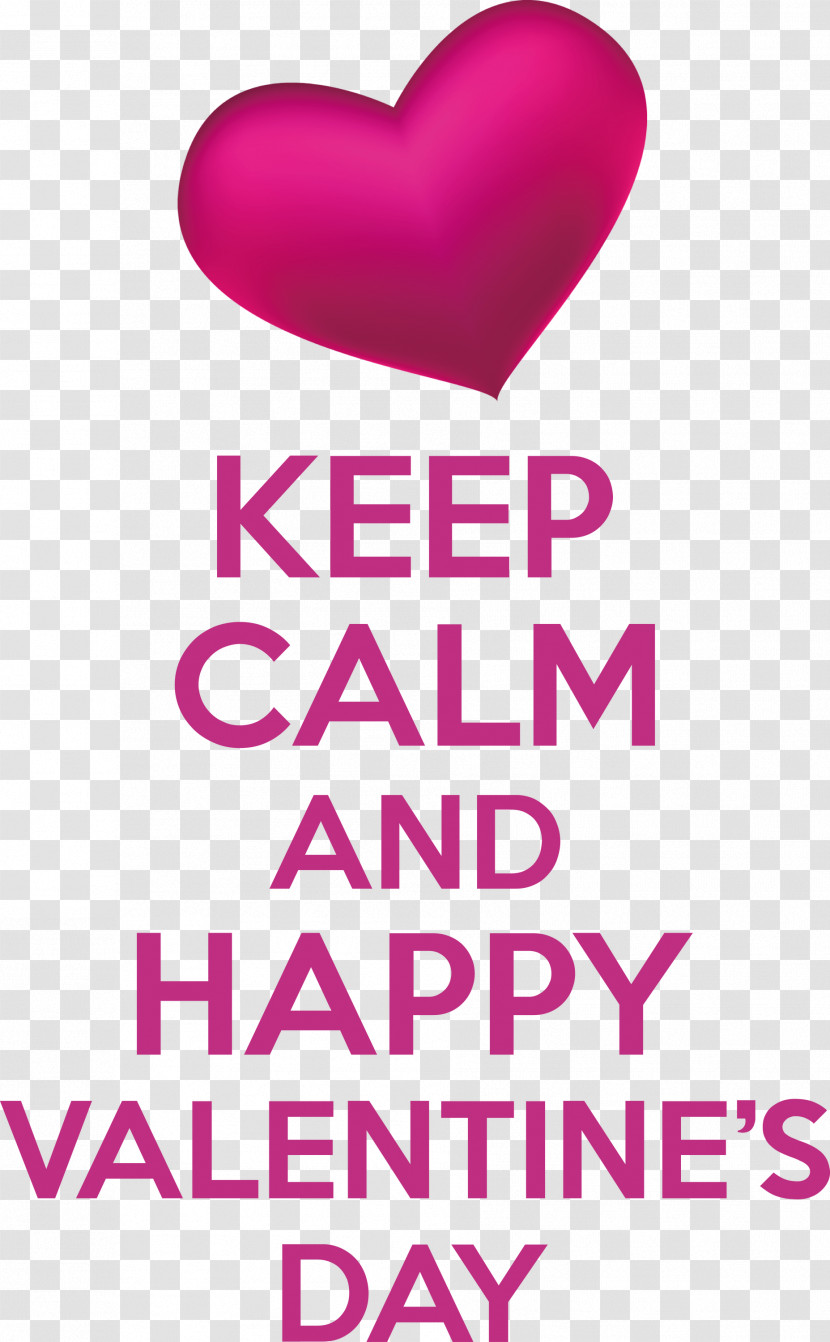 Valentines Day Keep Calm Transparent PNG