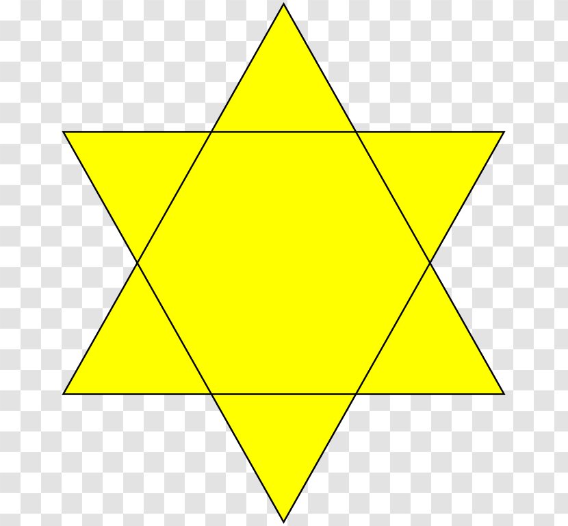 Triangle Area Yellow Pattern - Rectangle - Star Image Transparent PNG