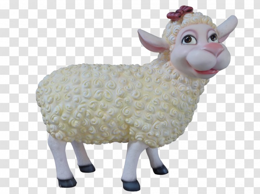 Sheep Goat Figurine - Cow Family - Material Transparent PNG