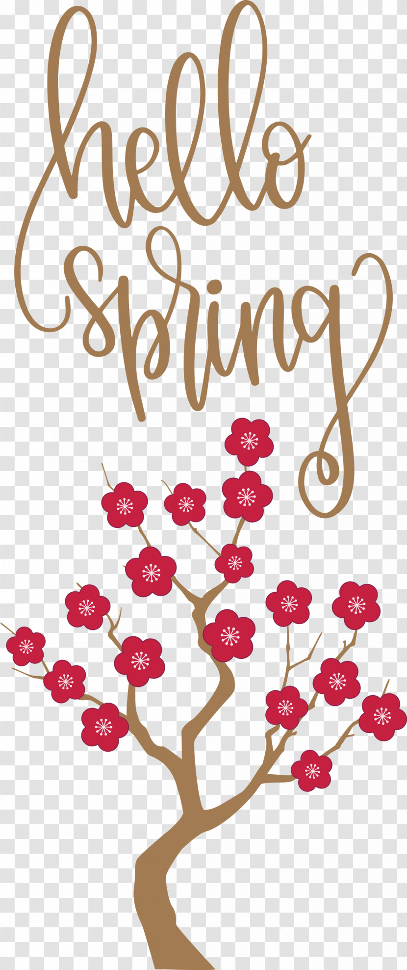 Hello Spring Spring Transparent PNG