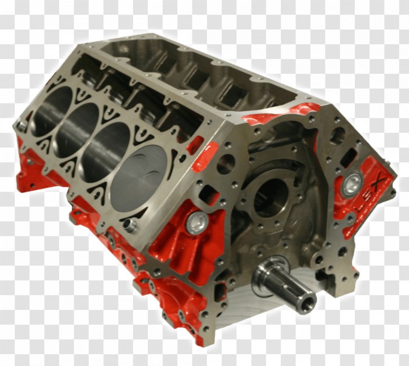 General Motors Chevrolet LS Based GM Small-block Engine Short Block Long - Performance Transparent PNG