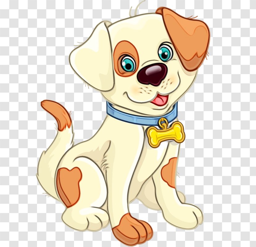 Cartoon Puppy Clip Art Dog Breed - Wet Ink - Sporting Group Animated Transparent PNG