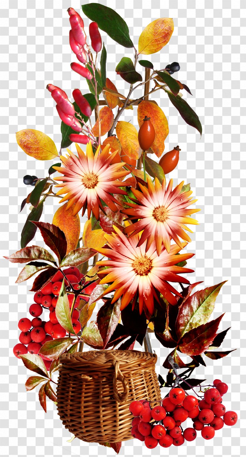 Flower Autumn Watercolor Painting Clip Art - Flowers Fruit Transparent PNG