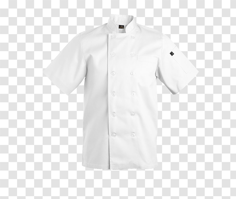 Sleeve Chef's Uniform Clothing Jacket Collar Transparent PNG