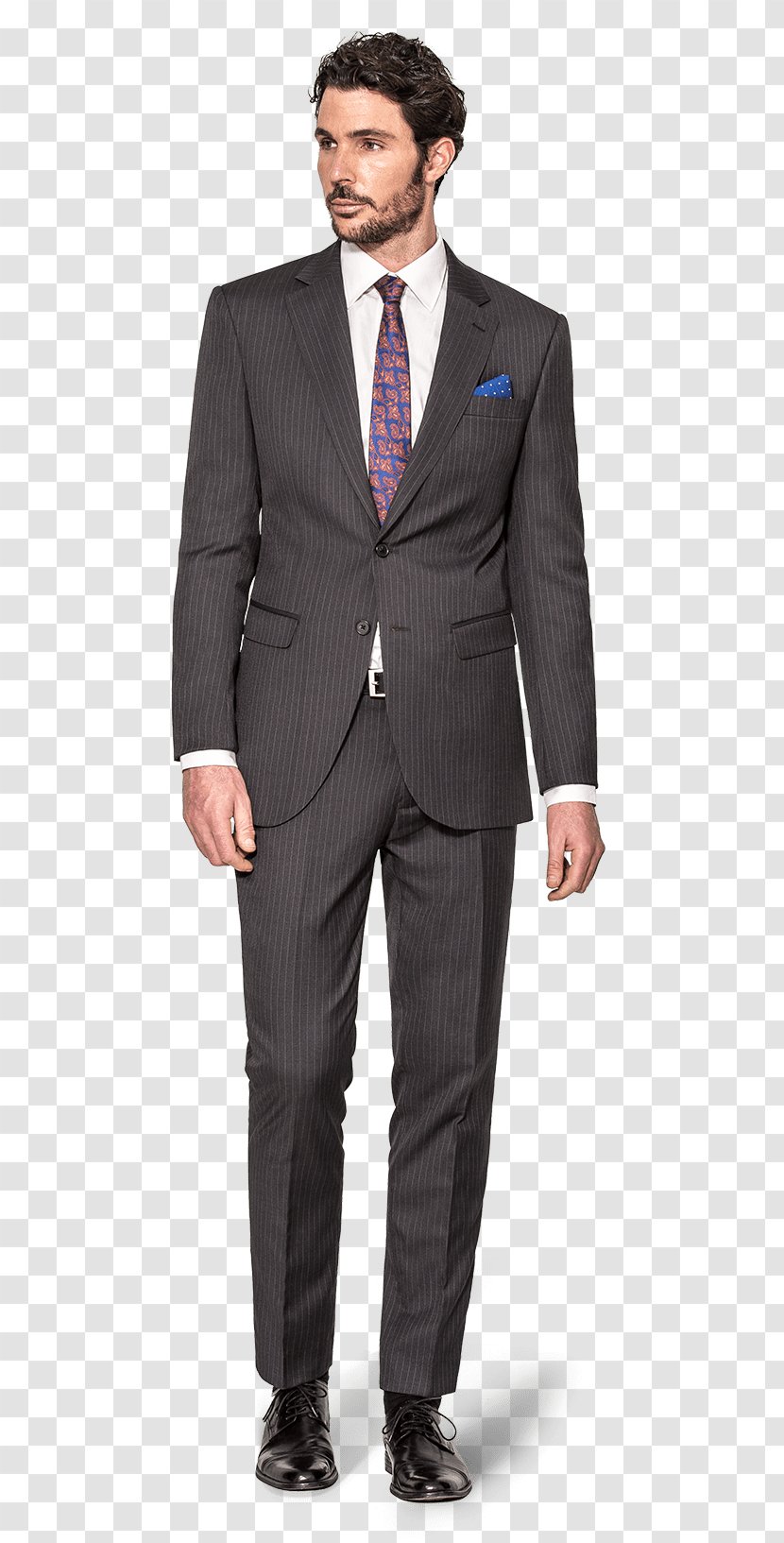 Suit JoS. A. Bank Clothiers Clothing Jacket T. M. Lewin - Formal Wear - Striped Transparent PNG
