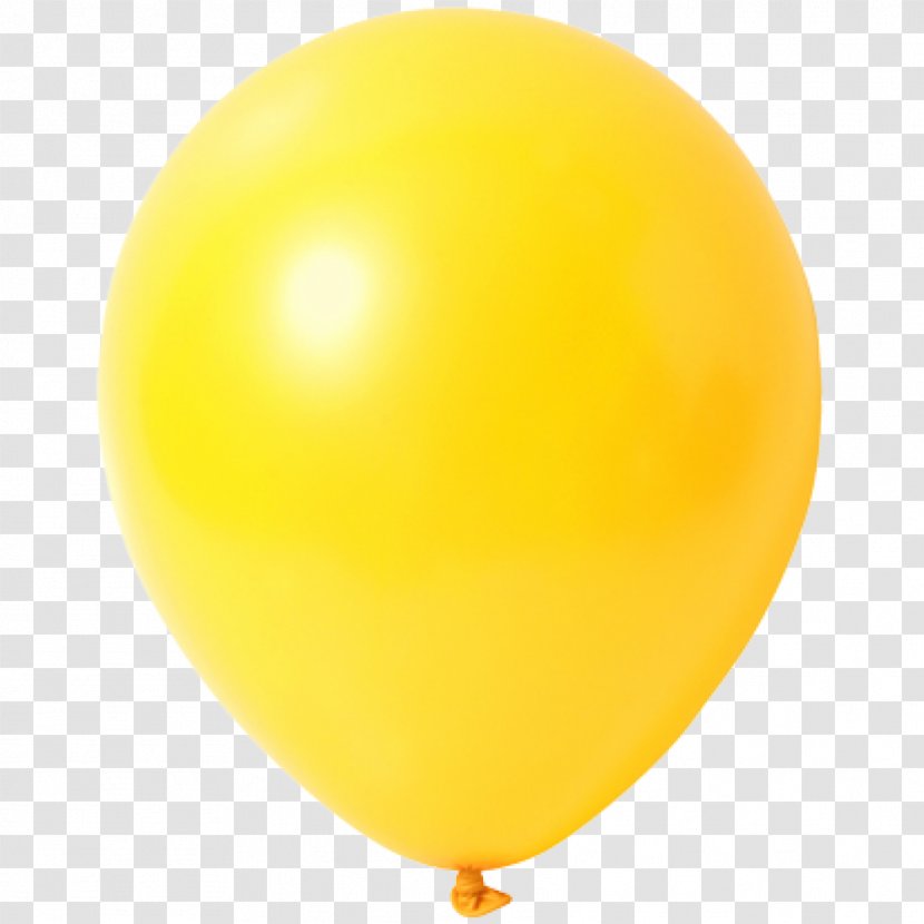 Balloon - Yellow Transparent PNG