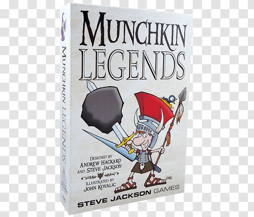 Steve Jackson Games Munchkin Legends Card Game Board - Playing Transparent PNG