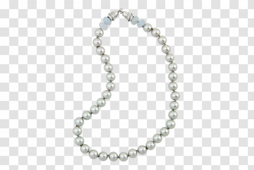 Pearl Necklace Friendship Bracelet Charms & Pendants - Silver Transparent PNG
