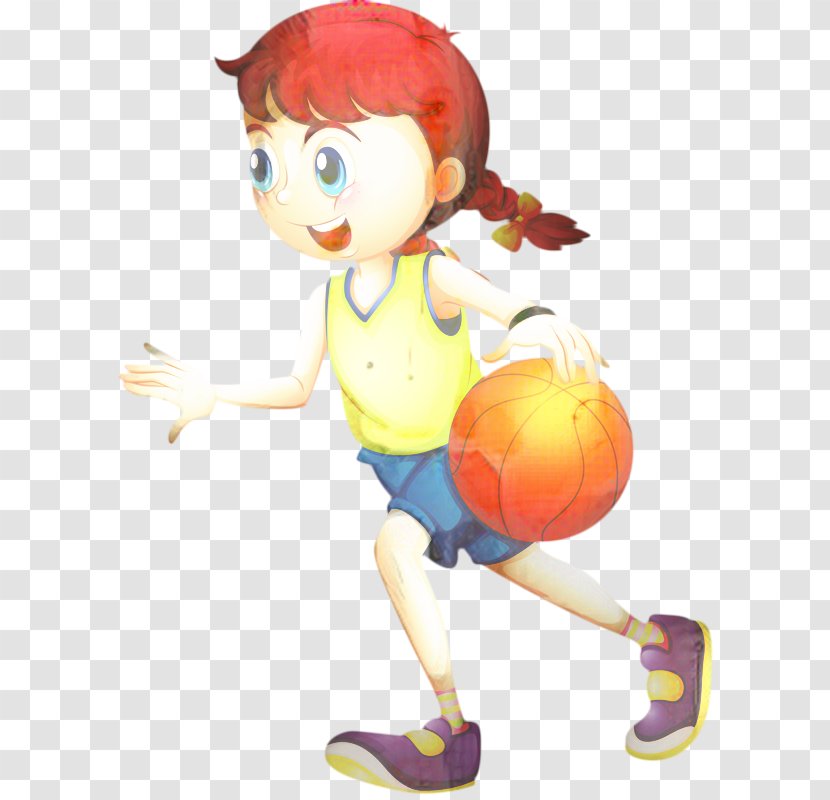 Basketball Cartoon - Ball - Sports Female Transparent PNG