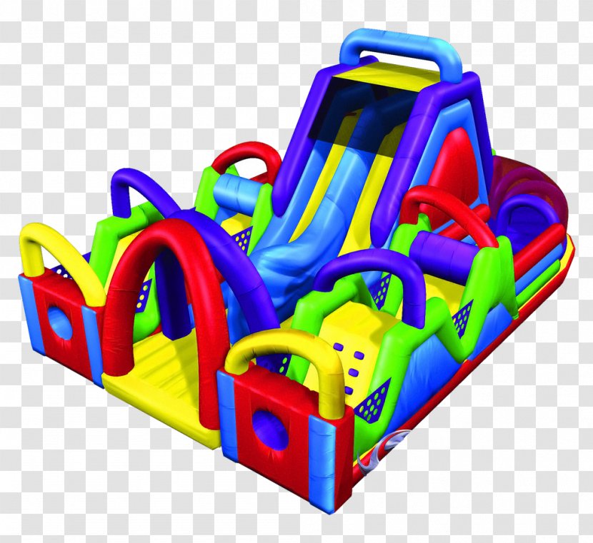 Obstacle Course Inflatable Bouncers Chicago Jumping - Racing Transparent PNG