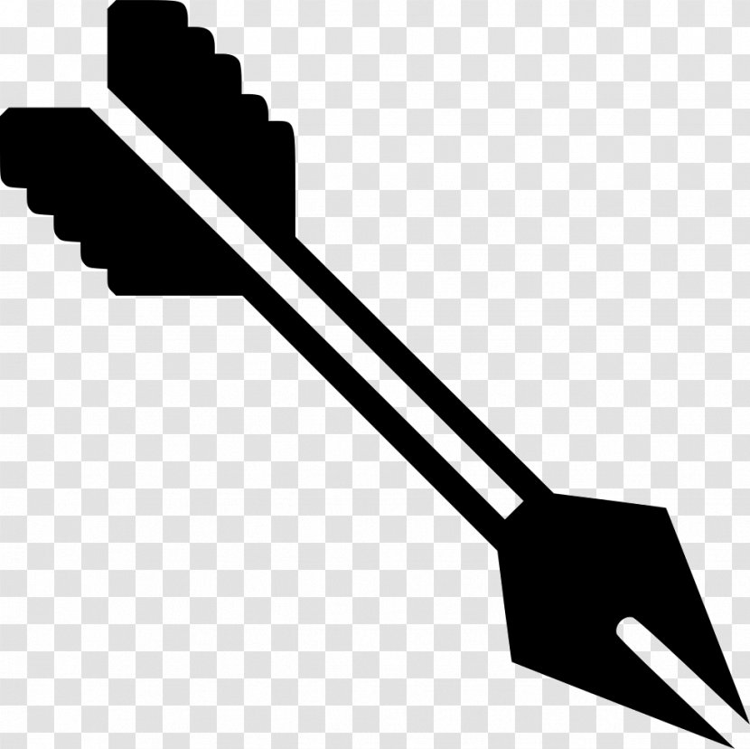 Aquaman Icon - Ranged Weapon - Black And White Transparent PNG