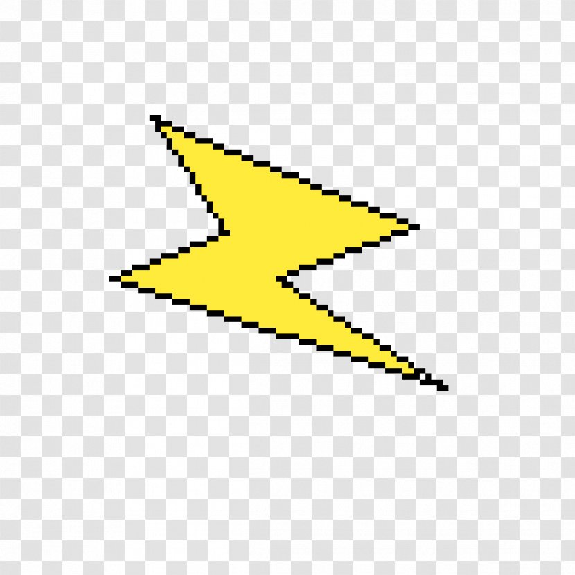 Triangle Point Area Technology - Lightning Bolt Transparent PNG