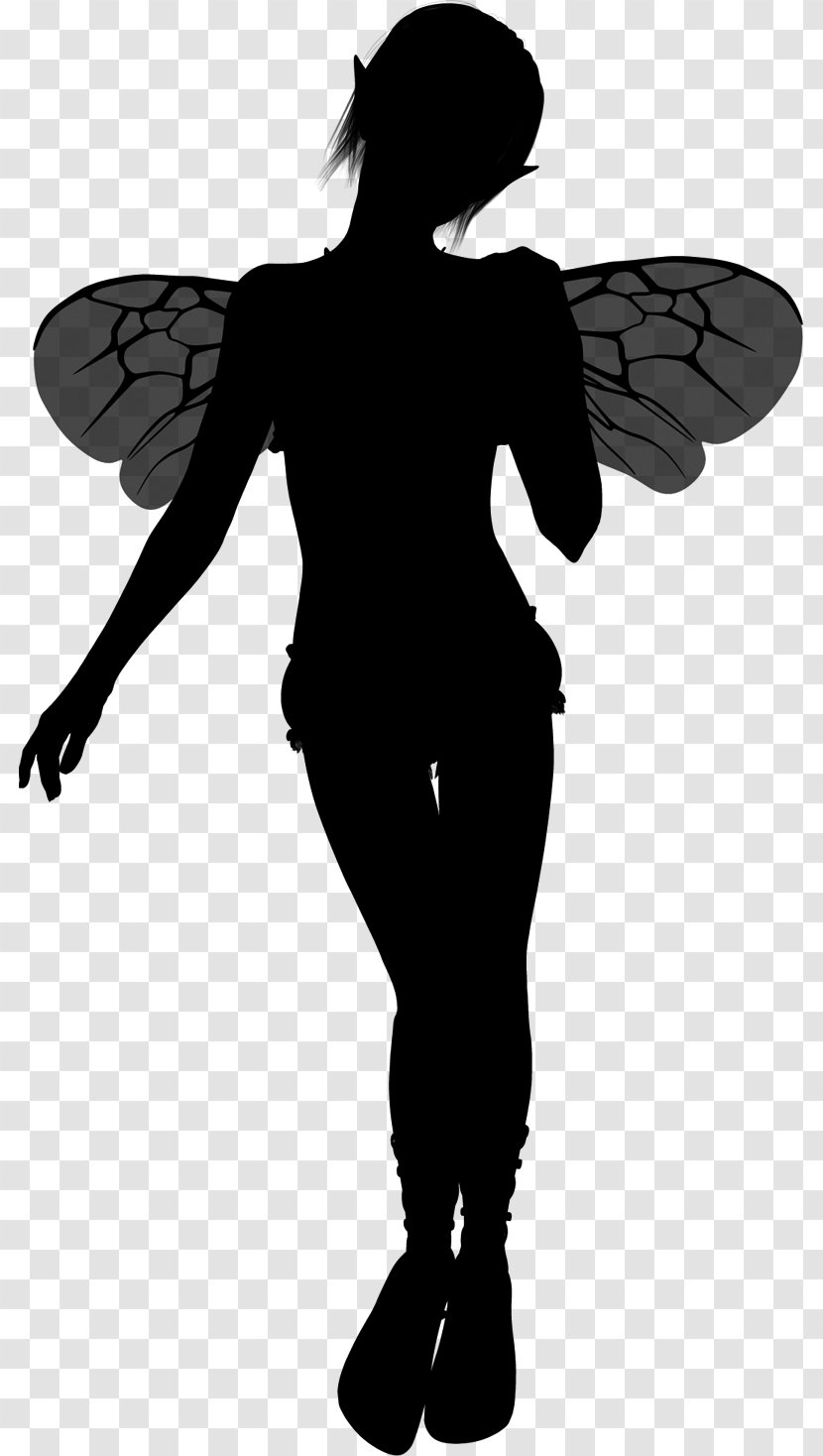 Silhouette Fairy Royalty-free Pixie - Royaltyfree Transparent PNG