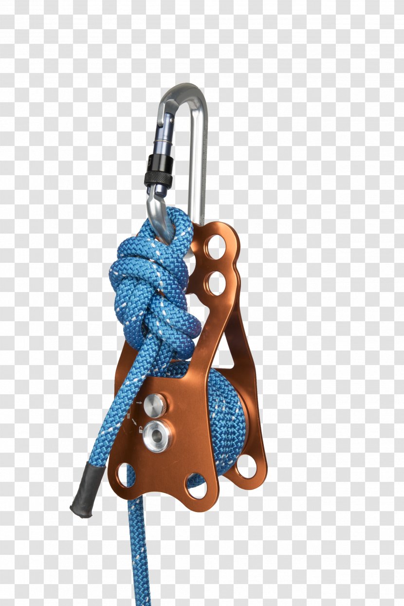 Rope Belay & Rappel Devices Cobalt Blue Belaying - Search And Rescue Transparent PNG
