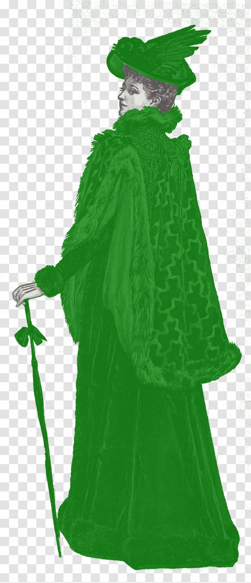 Robe Costume Design Green Dress Transparent PNG