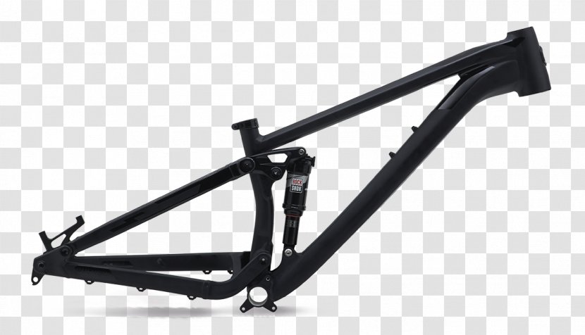 Dirt Jumping Bicycle Frames Downhill Mountain Biking Bike - Black Transparent PNG