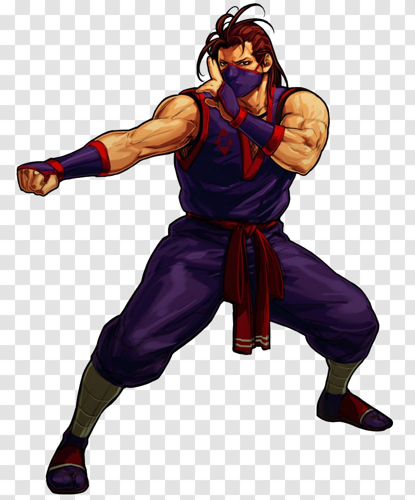 The King Of Fighters XI Iori Yagami '95 Eiji Kisaragi Art Fighting - Muscle Transparent PNG