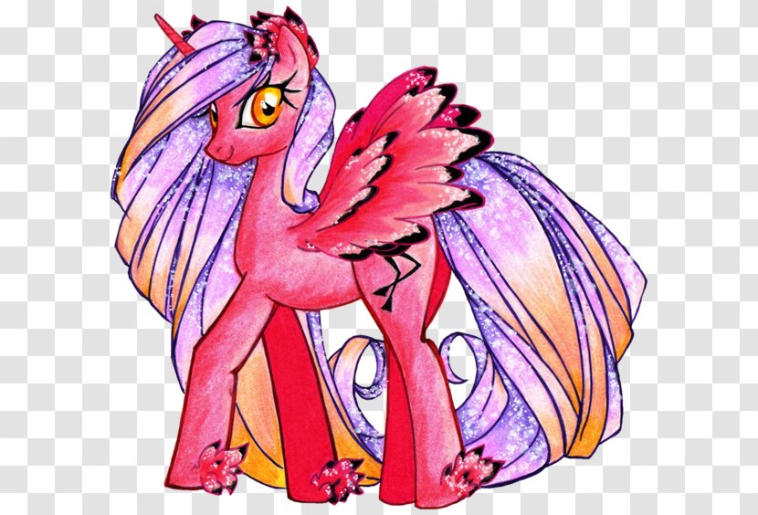 Pony Winged Unicorn DeviantArt Horse - Flower - Flamingo Chicks Transparent PNG