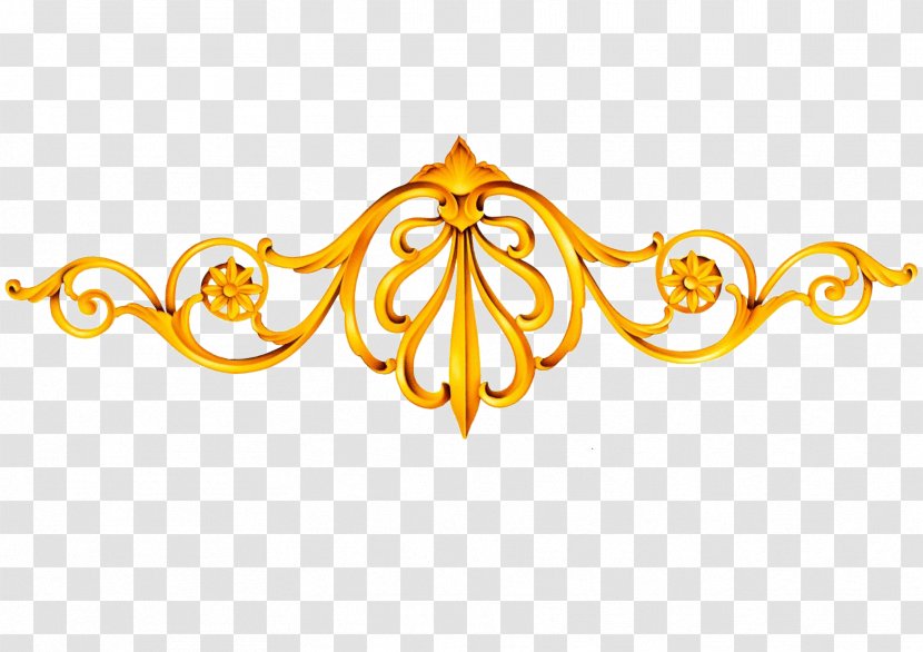 Gold Decoration - Frame Transparent PNG