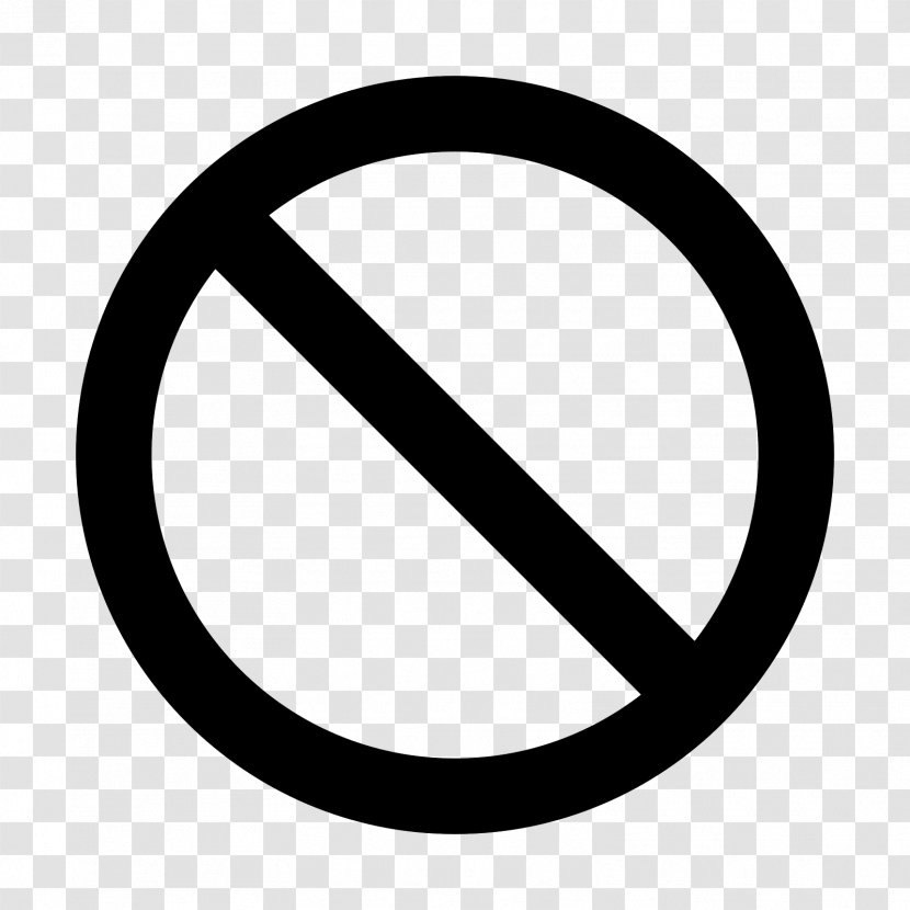 No Symbol Sign - Area Transparent PNG