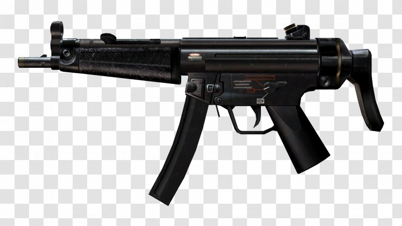 Heckler & Koch MP5 Submachine Gun Firearm Stock - Tree - Ak 47 Transparent PNG