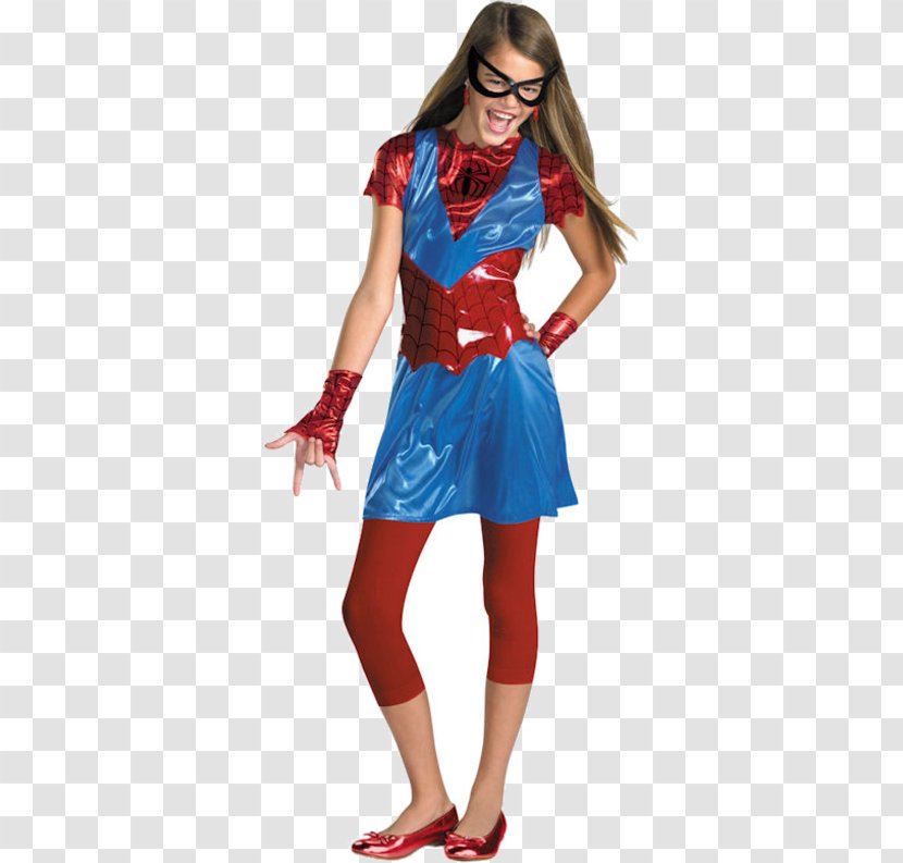 Spider-Man Spider-Girl Halloween Costume Child - Tutu - Spider-man Transparent PNG