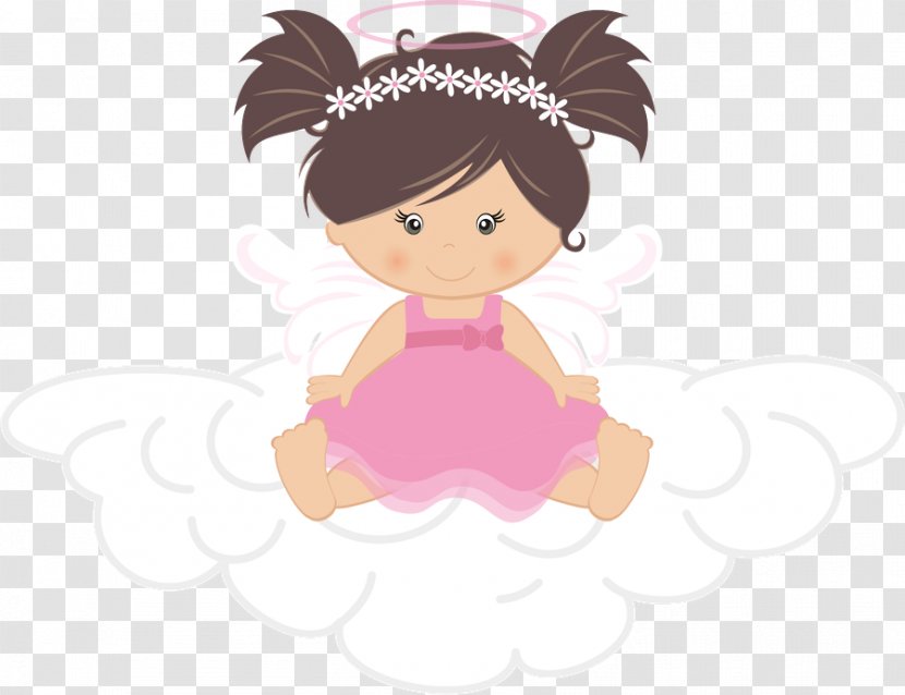 Baptism Centrepiece Angel Free Market Handicraft - Silhouette - Baby Transparent PNG