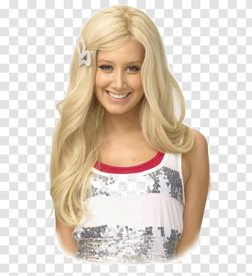 Ashley Tisdale High School Musical Sharpay Evans Actor - Brown Hair Transparent PNG