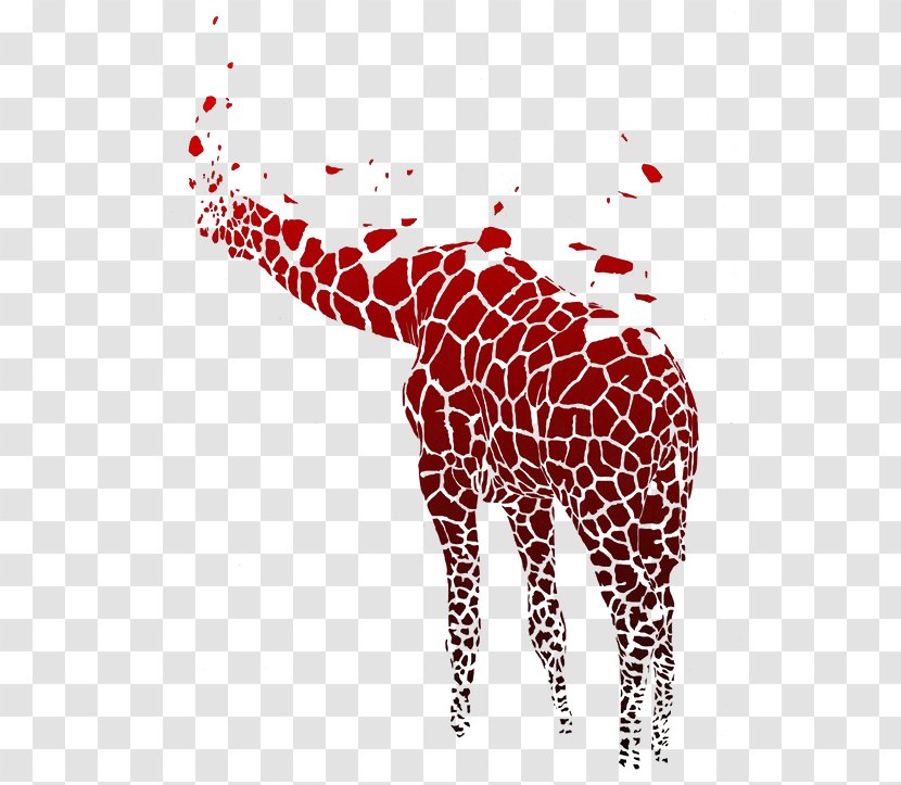 Graphic Designer Poster - Minimalism - Broken Giraffe Transparent PNG