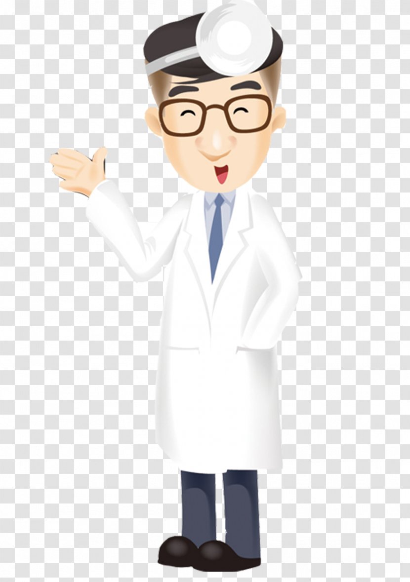 Physician Cartoon Visual Acuity - Cook - A Doctor Transparent PNG