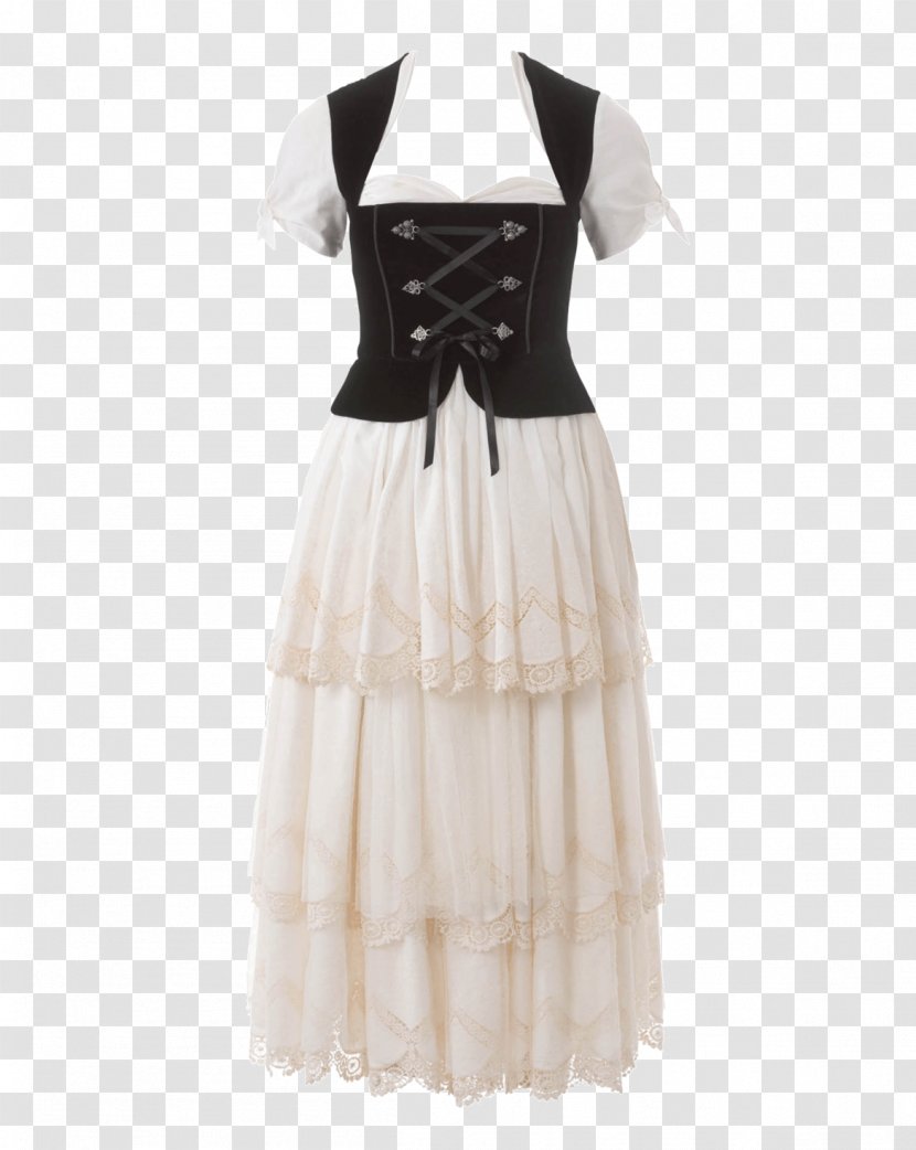 Dirndl Cocktail Dress Skirt Folk Costume - Party Transparent PNG