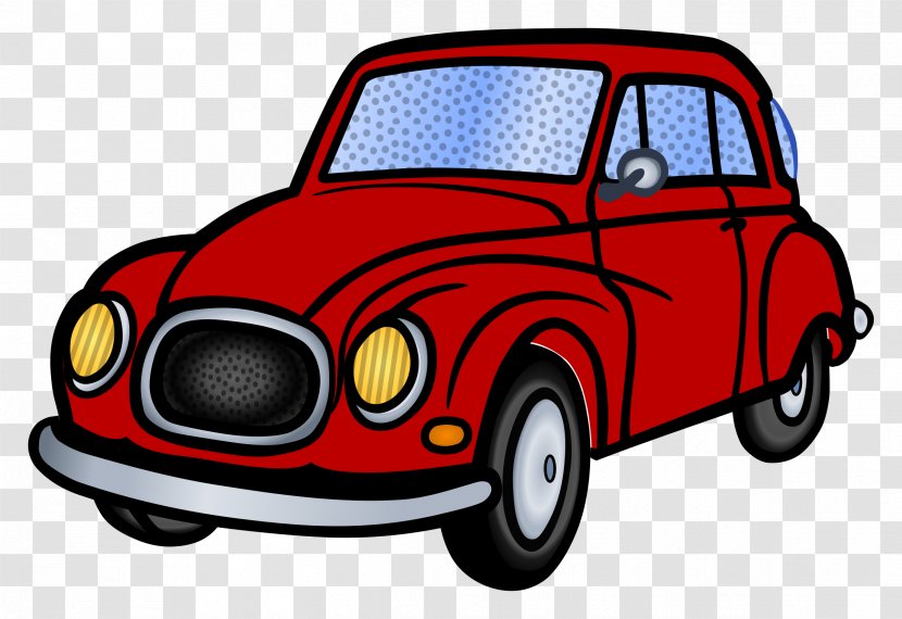 Classic Car Clip Art - Vintage Transparent PNG