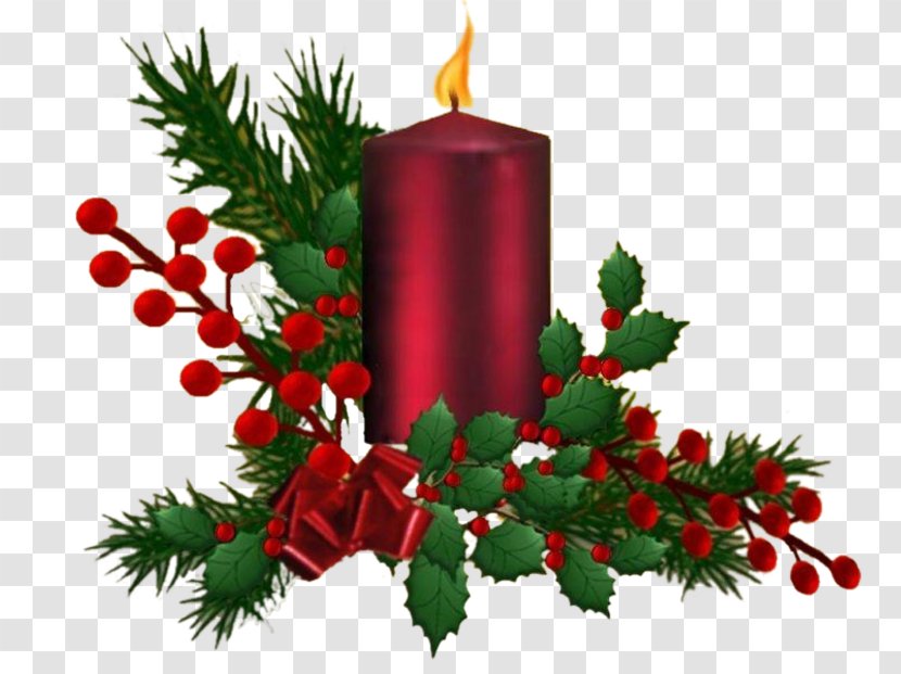 Christmas Ornament Decoration Candle Advent Wreath - Pouring Transparent PNG