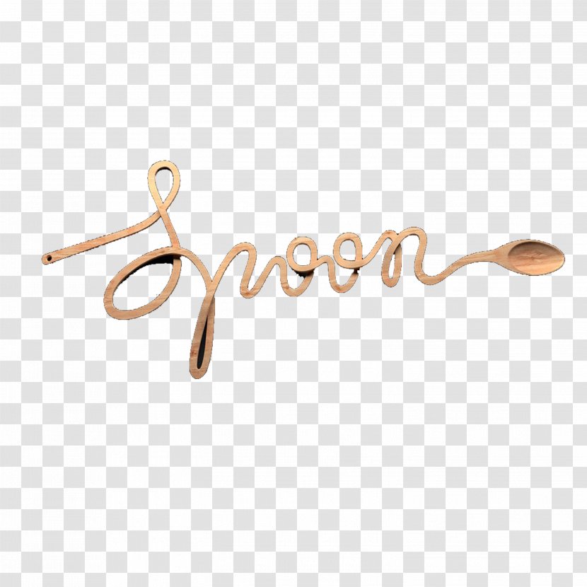 Material Body Piercing Jewellery Brand Font - Jewelry - Creative Spoon Transparent PNG