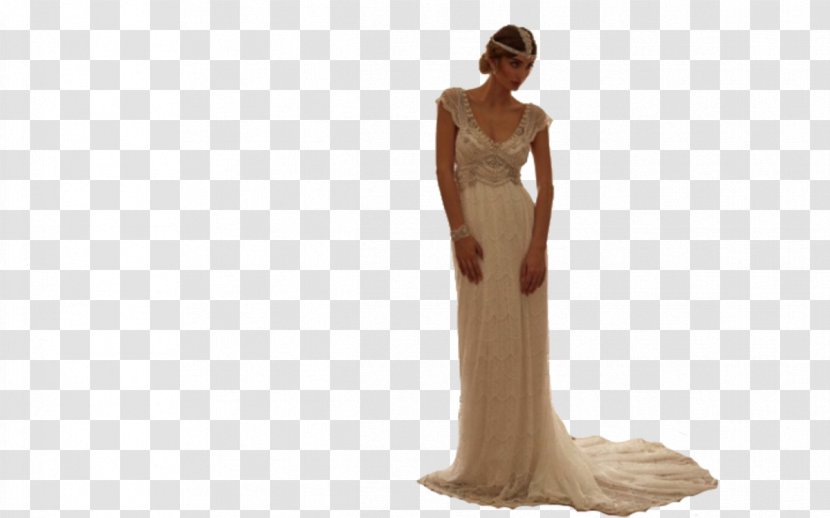 Wedding Dress Gown Shoulder - Neck Transparent PNG