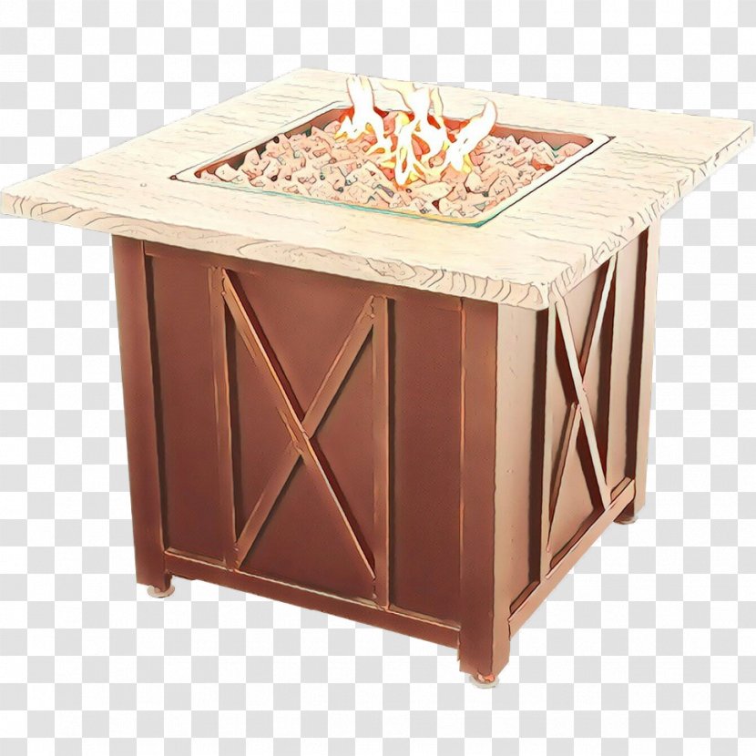Uniflame Fire Pit Table Propane Gas Transparent PNG