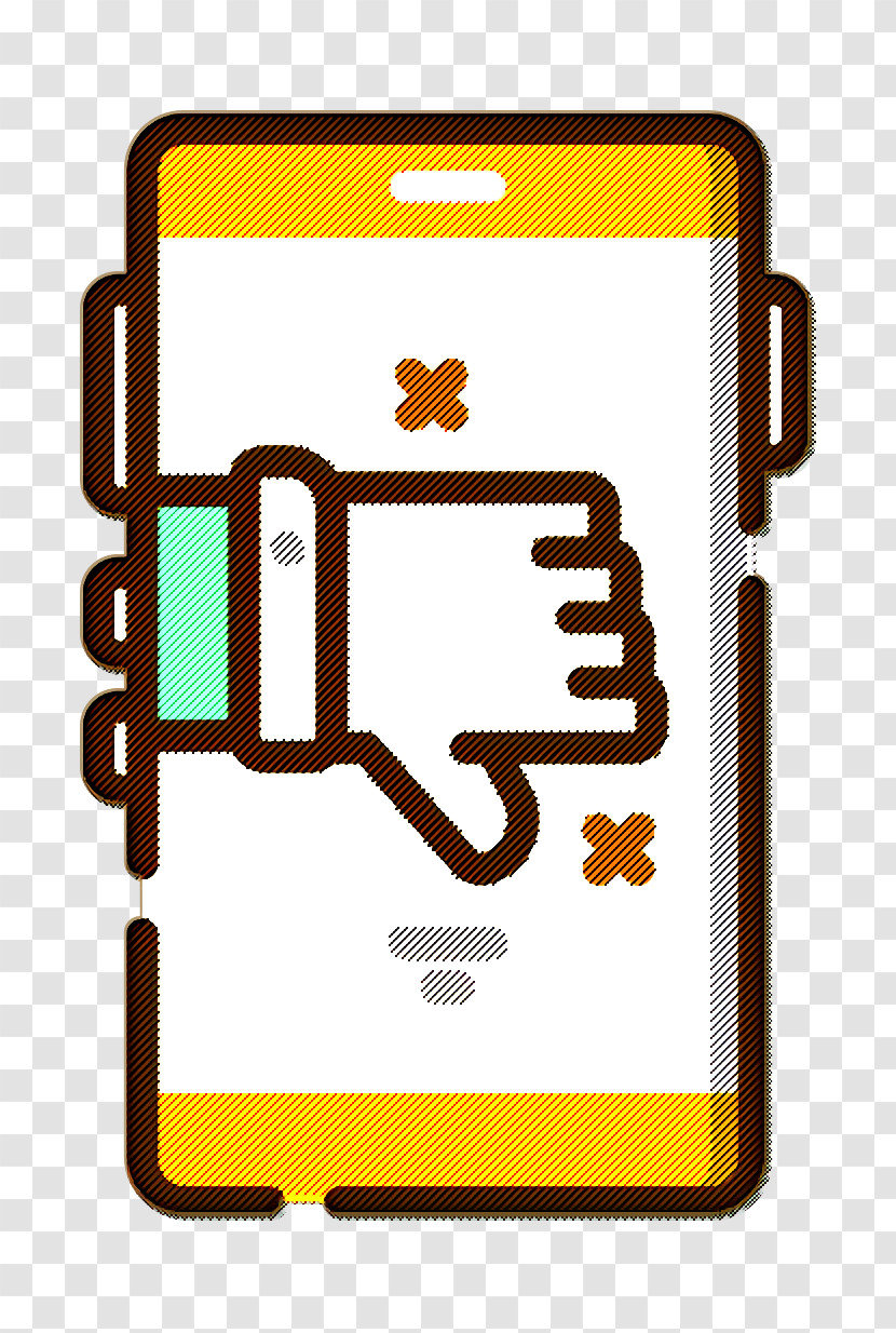 Social Media Icon Hands And Gestures Icon Dislike Icon Transparent PNG