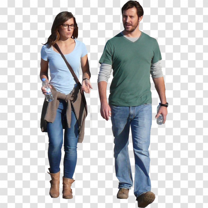 People Visualization Architectural Rendering - Sleeve - Walking Transparent PNG