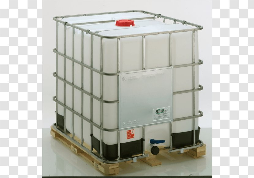 Intermediate Bulk Container Storage Tank Cistern Water Oil - Hydrate Transparent PNG
