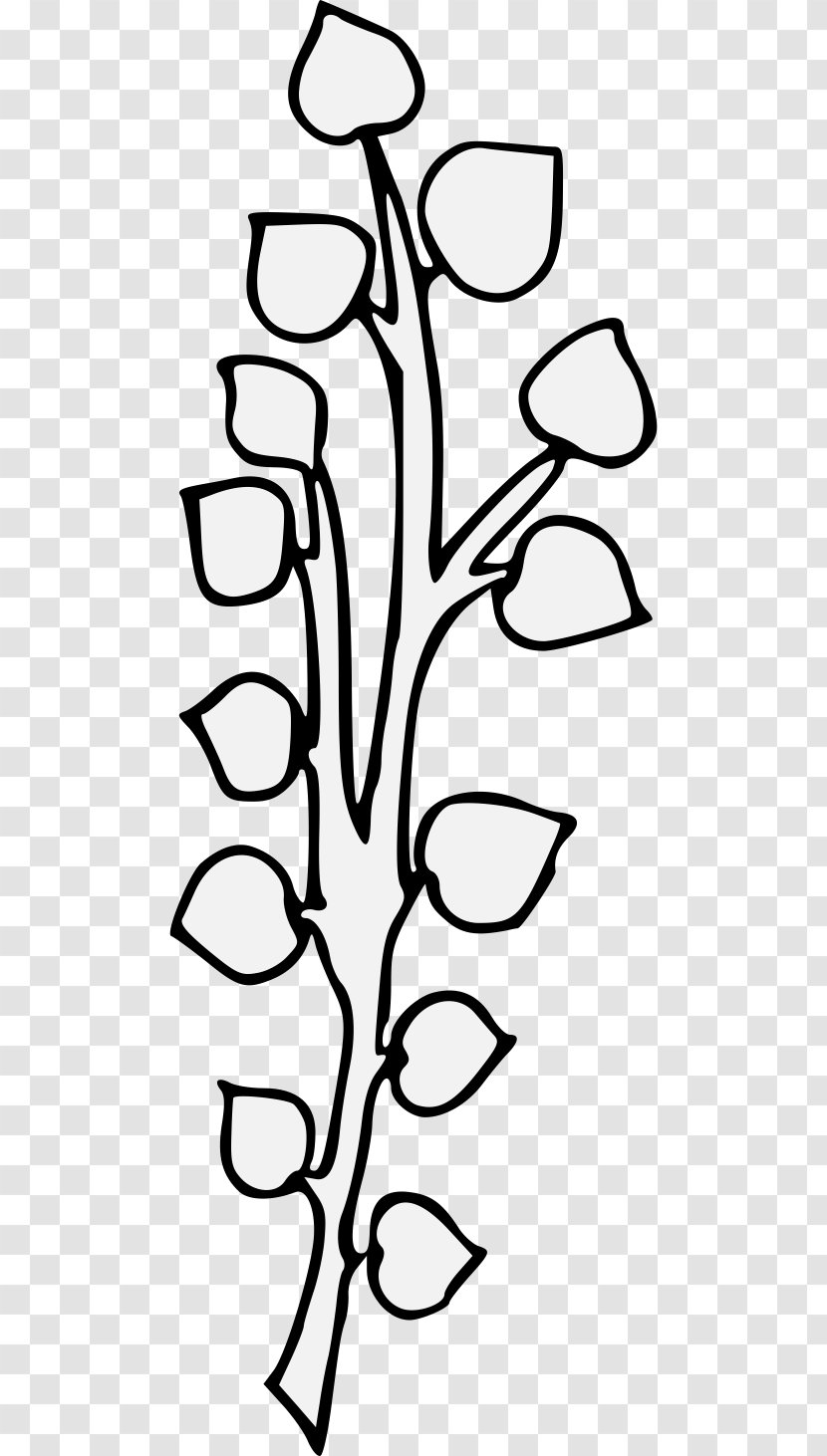 Clip Art Heraldry Design Leaf - Blackandwhite - Ash Tree Transparent PNG
