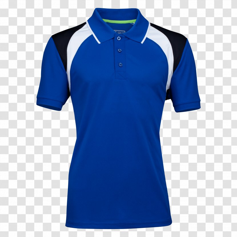 T-shirt Polo Shirt Clothing Piqué Uniform - Cobalt Blue - Sport Transparent PNG